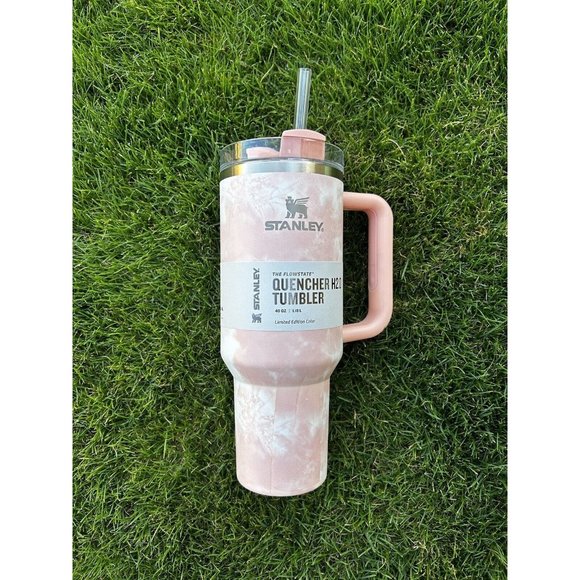 Stanley Other - Stanley Adventure Quencher Travel Tumbler 40 oz - Pink / Peach Tie Dye